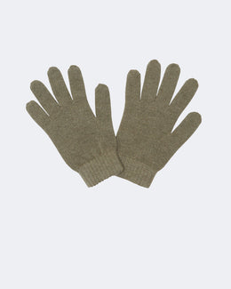 Gants en cachemire kaki pour femme - Kujten packshot