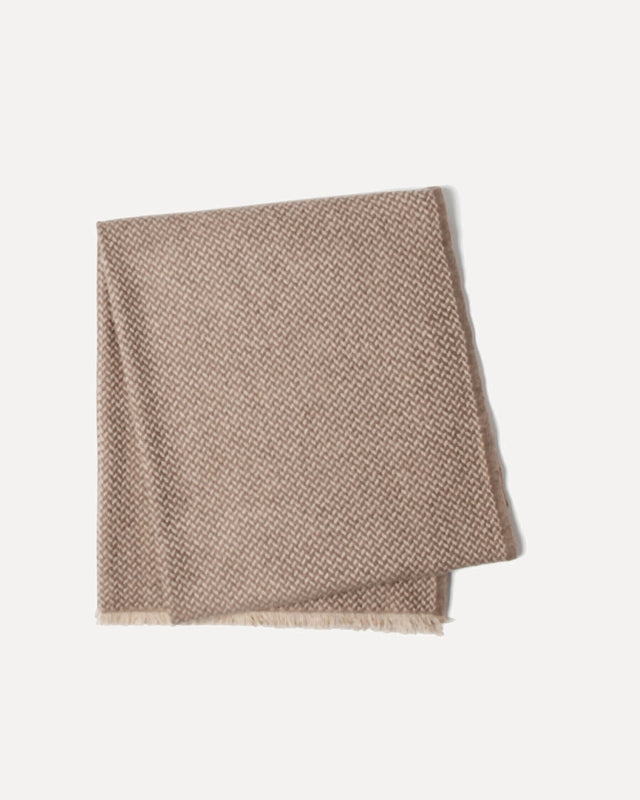 Scarf Ravenne organic beige - Image principale