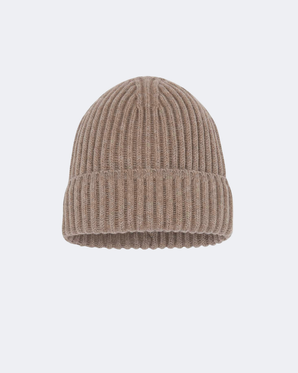 Bonnet en cachemire beige pour femme et pour homme - Kujten packshot