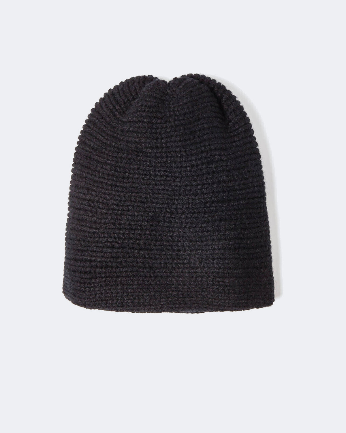 Bonnet en cachemire noir pour femme et pour homme - Kujten packshot