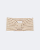 Bandeau en cachemire beige pour femme - Kujten packshot