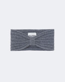 Bandeau en cachemire gris pour femme - Kujten packshot