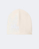 Bonnet en cachemire blanc pour femme et pour homme - Kujten packshot