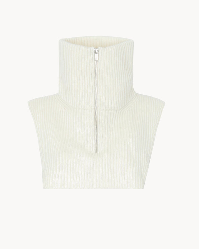 Col Terika blanc vintage - Image principale