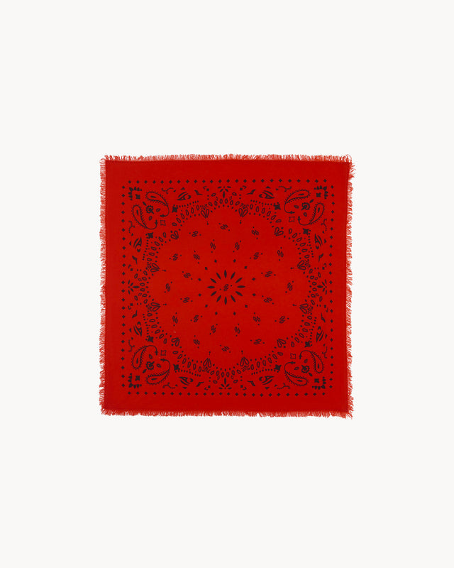 Small Bandana Hachi red orange - Image principale