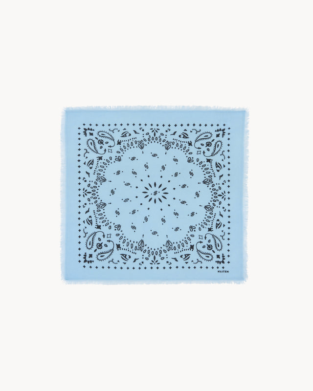 Small Hachi Blue Zephyr Bandana - Image principale