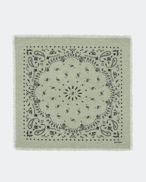 Small Bandana Hachi oat green - Image 2