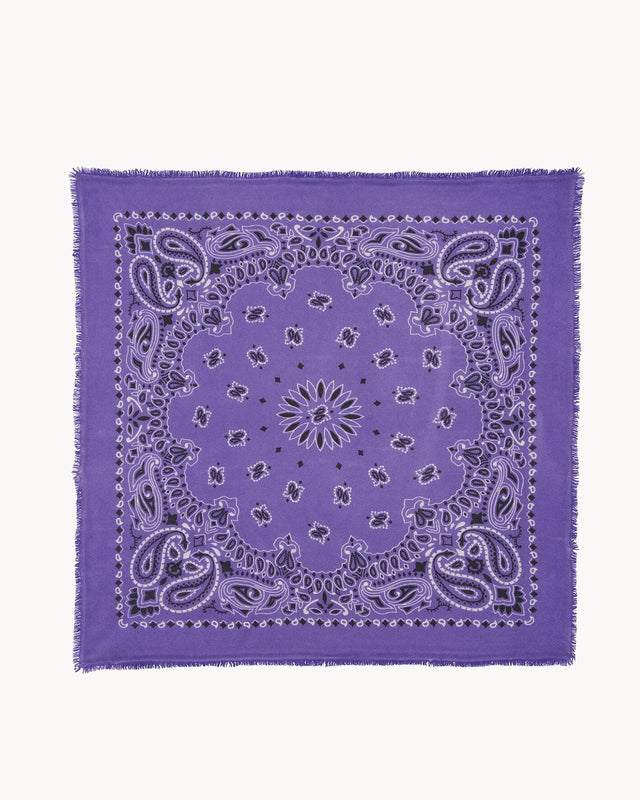 Grand Bandana Hachiko violet - Image principale
