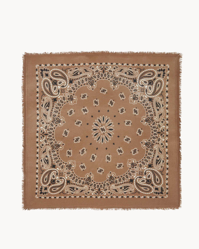 Grand Bandana Hachiko caramel - Image principale