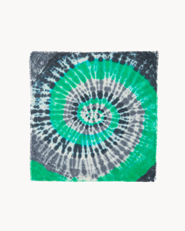 Bandana en cachemire gris pour femme - Kujten packshot