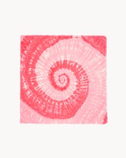 Bandana en cachemire rose pour femme - Kujten packshot