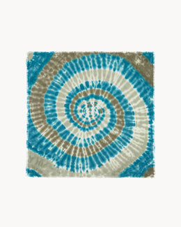 Bandana en cachemire kaki pour femme - Kujten packshot