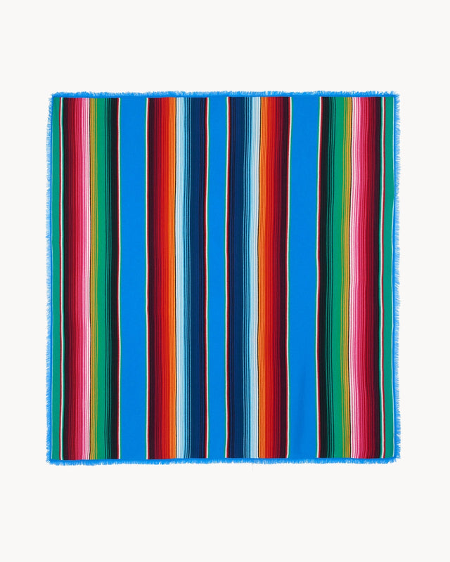 Bandana Hachiko stripes Bleu Kabalos - Image principale