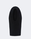 Cagoule en cachemire noir pour femme - Kujten packshot