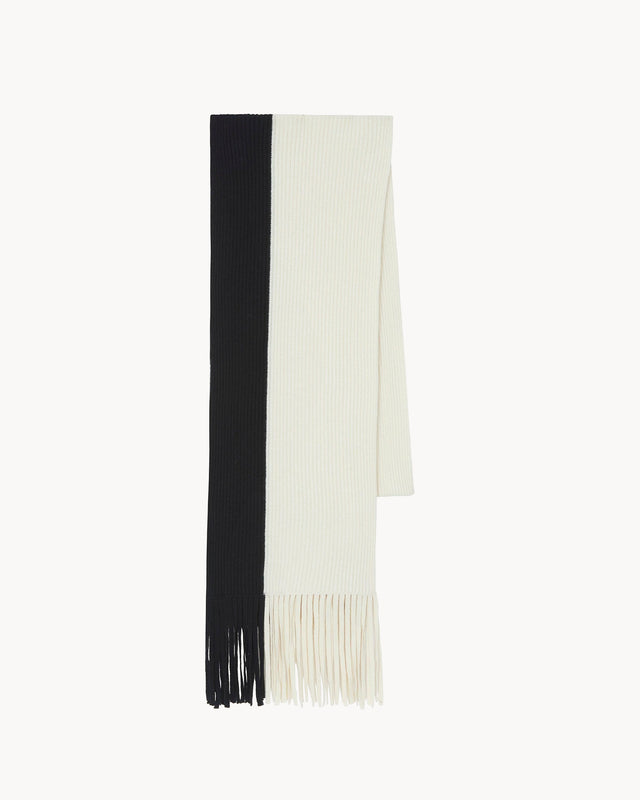 Écharpe Norwich blanc vintage - Image principale