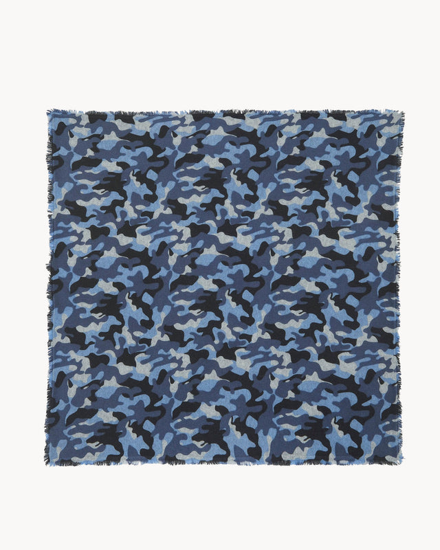 Bandana Hachiko Camou bleu camou - Image principale