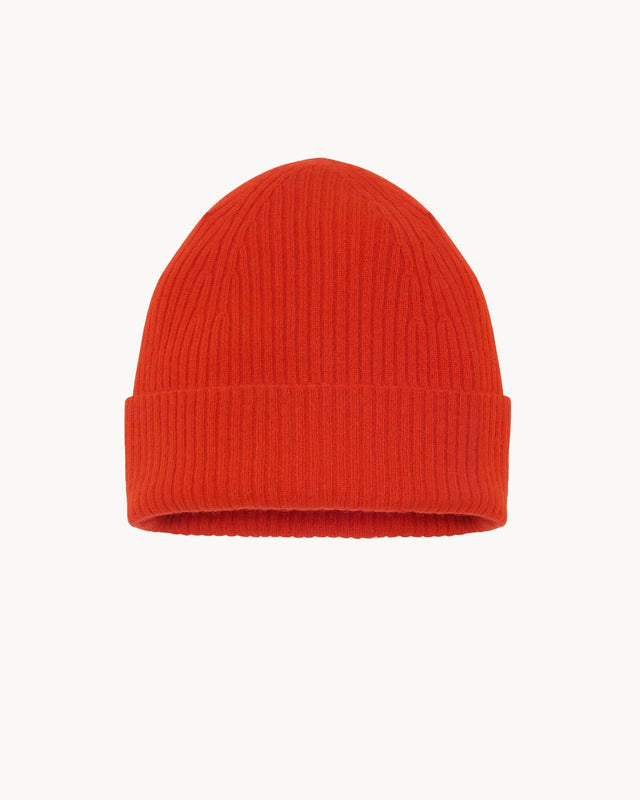 Bonnet Lilou orange rosso - Image principale