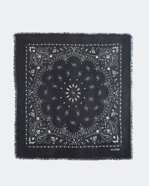 Large Bandana Hachiko Bico black - white - Image 2