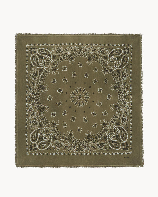 Large Hachiko Bico cactus Bandana - Image principale