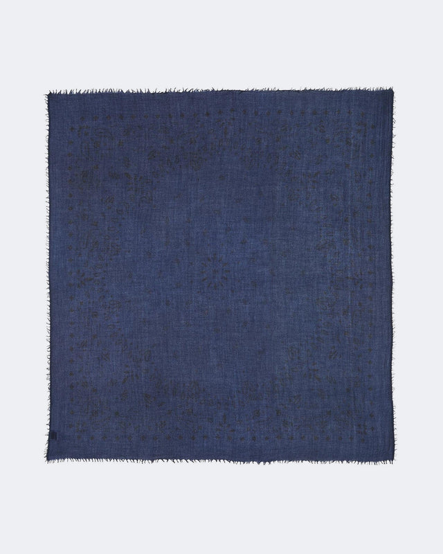 Très Grand Bandana Effy bleu marine foncé - Image principale