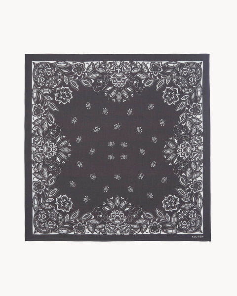 Grand Bandana Helia marron - Image principale