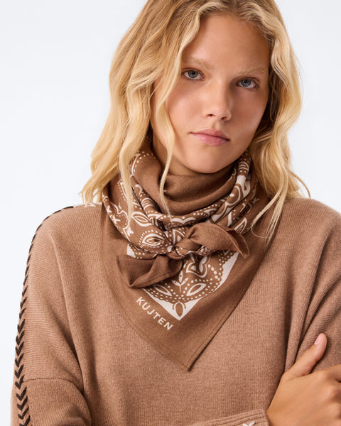 Large Bandana Helia Macchiato - Image 1