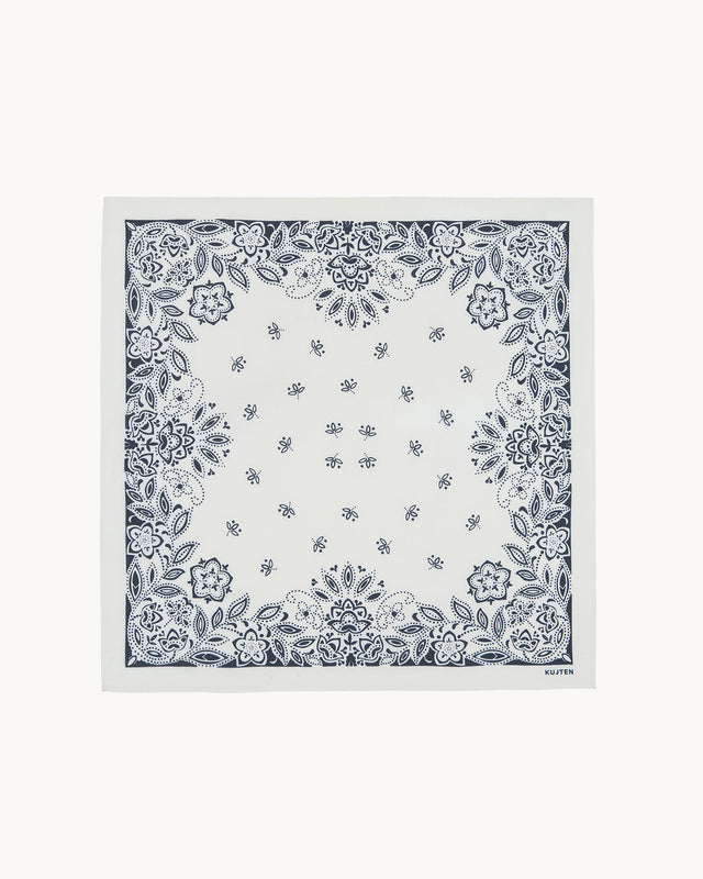 Grand Bandana Helia blanc - Image principale