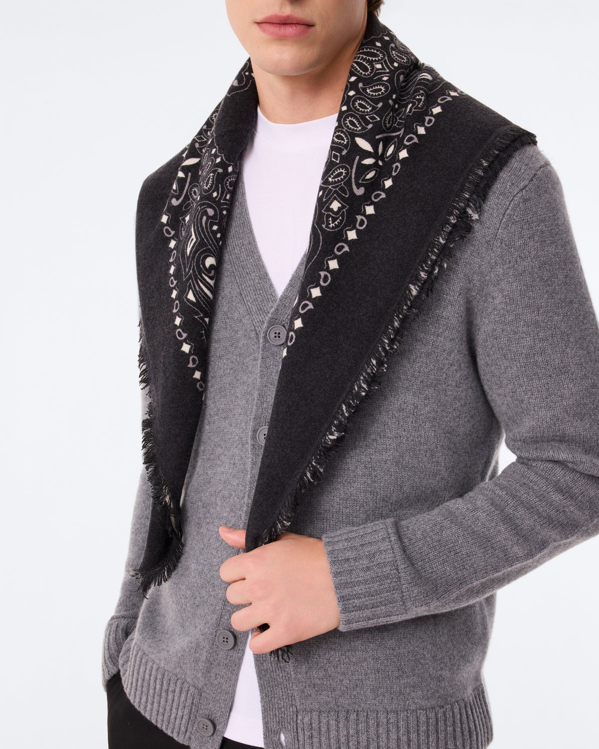 Petit Bandana Hachi Bico noir blanc