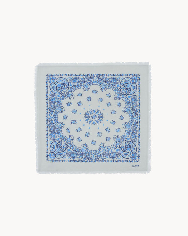 Small Bandana Hachi Bico silver blue - Image principale