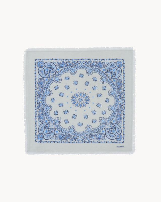 Petit Bandana Hachi Bico bleu silver - Image principale