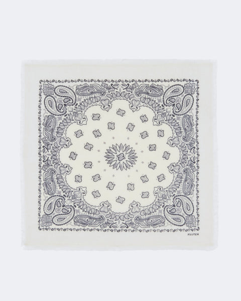 Small Bandana Hachi Bico gray white - Image 2