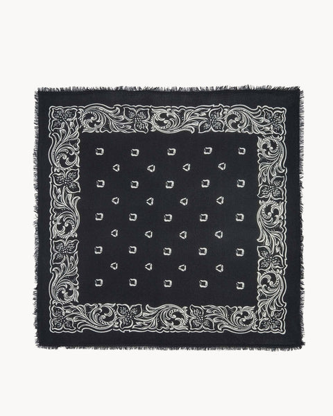 KUJTEN EXTRA LARGE BANDANA EFFY FOREST GREEN
