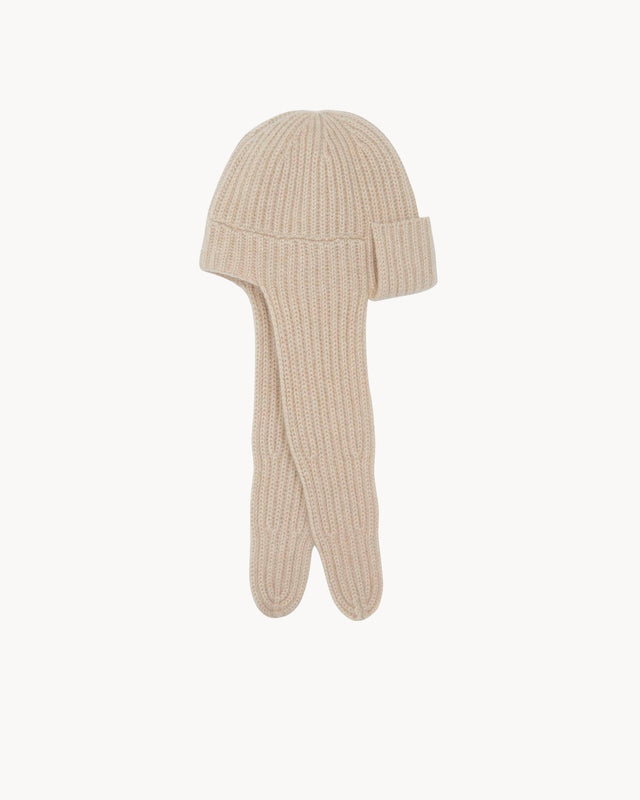 Bonnet Chapka Snoopy beige organic - Image principale