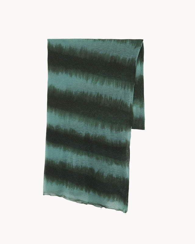 Scarf Daizy Feather dark khaki - Image principale
