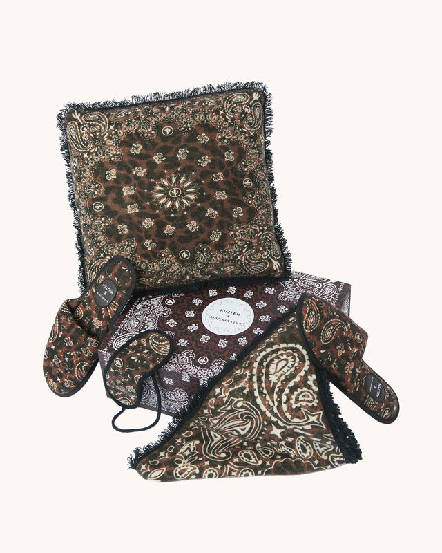 Coffret Arizona marron épice léoprint - Image principale