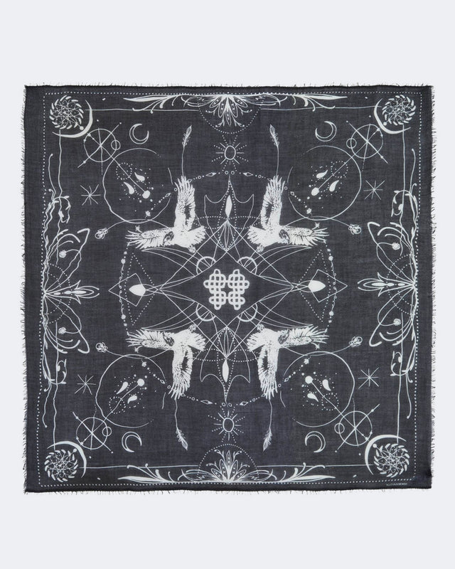 Large Bandana Ellis black - Image principale