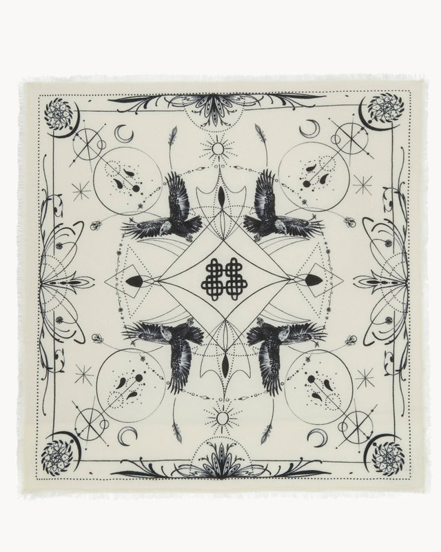 Très Grand Bandana Loki blanc - Image principale