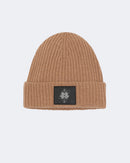 Bonnet en cachemire camel pour femme et pour homme - Kujten packshot