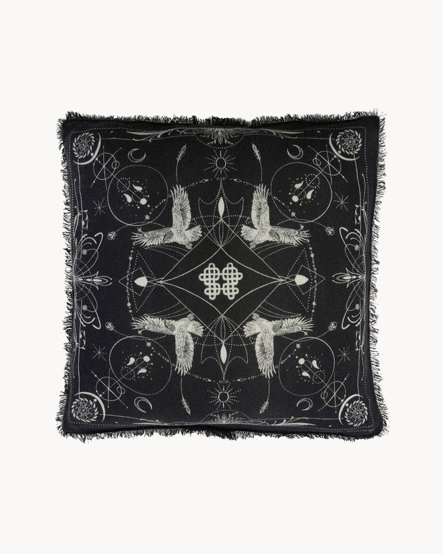 Cushion Cover Hoki black - Image principale
