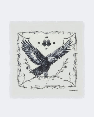 Coussin en cachemire blanc - Kujten packshot