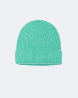 Bonnet en cachemire vert pour femme - Kujten packshot
