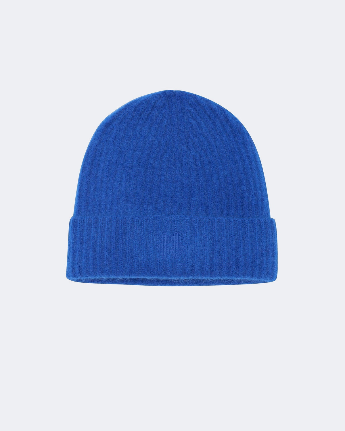 Bonnet en cachemire bleu pour femme - Kujten packshot
