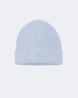 Bonnet en cachemire bleu pour femme - Kujten packshot