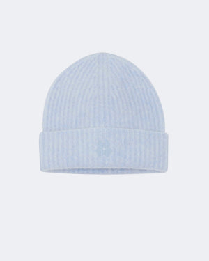 Bonnet en cachemire bleu pour femme - Kujten packshot