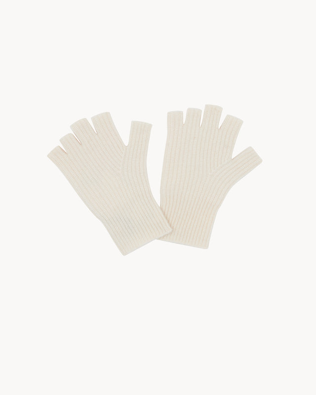 Gloves Lulu vintage white - Image principale