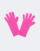 Gants en cachemire rose pour femme - Kujten packshot