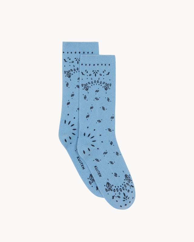 Chaussettes Sig Bandana blue ice - Image principale