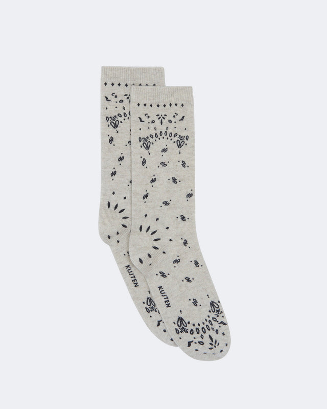 Socks Sig Bandana oats white - Image principale
