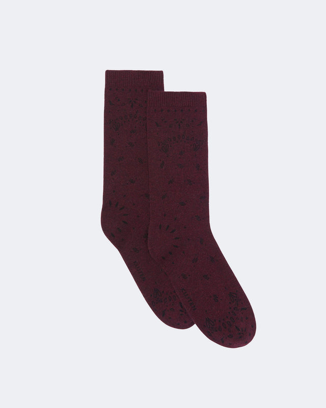 Socks Sig Bandana burgundy - Image principale