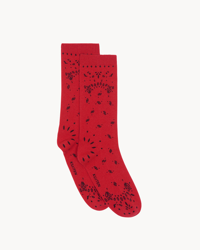Chaussettes Sig Bandana rouge flag - Image principale